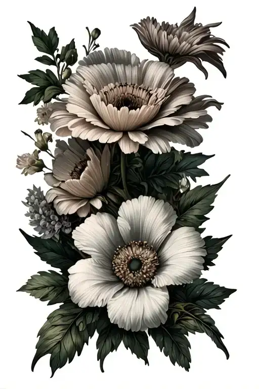 Birth Flower Bouquet