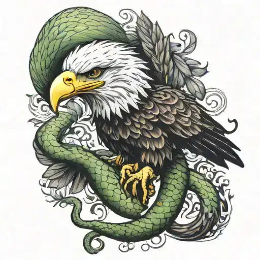 Mexican Eagle Biting Snake