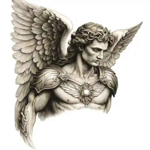 The Archangel Michael Holy Beautiful