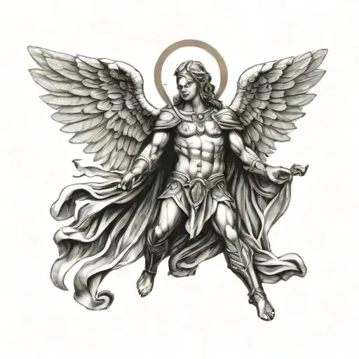 The Archangel Michael Holy Beautiful