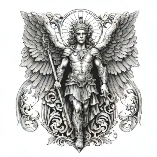 The Archangel Michael Holy Beautiful