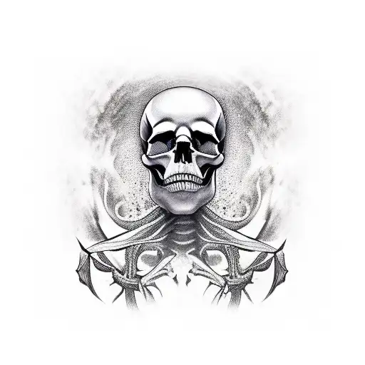 Skull King Neck