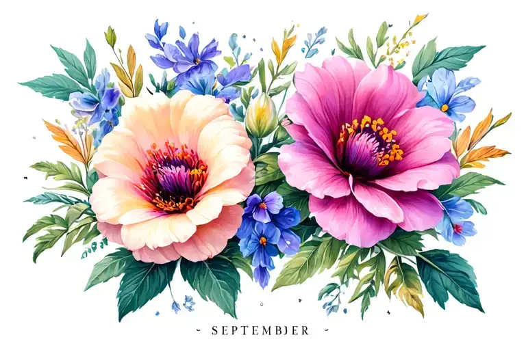 May January September Birth Flower