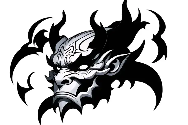 Oni Demon Mask