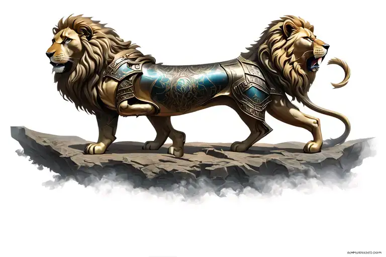 Armor Of God And Lion