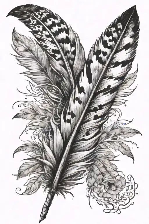 Hawk Feather Feather Feather