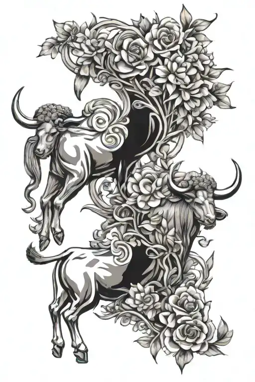 Gemini And Taurus Fusion Design Combining