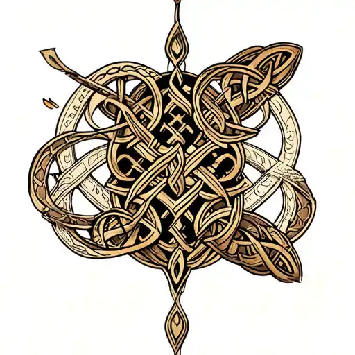 Celtic Tattoo Band