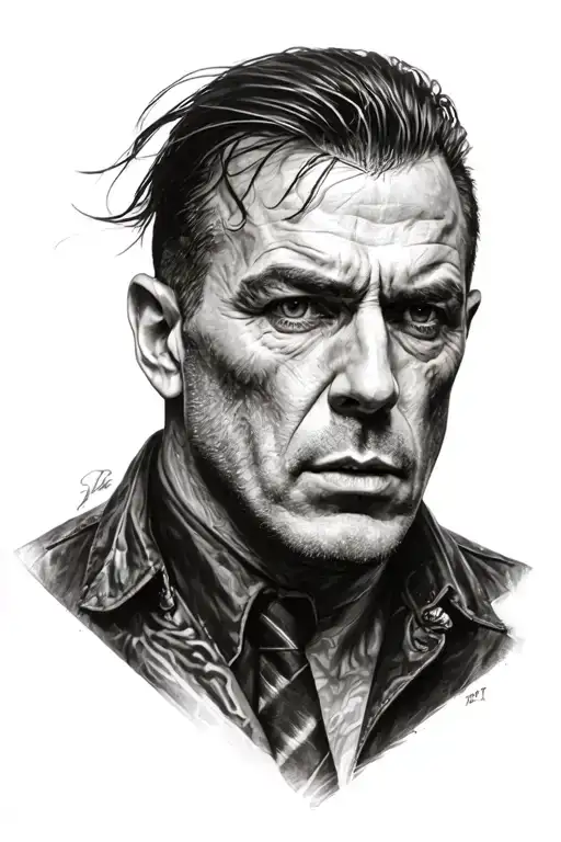 Till Lindemann Portrait