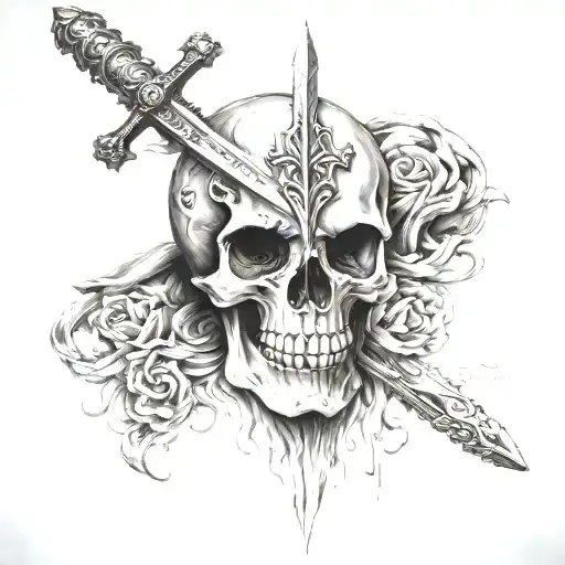 Sword Skull