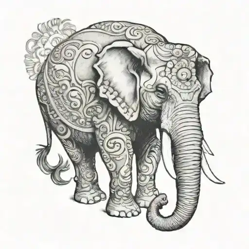Thai Elephant Sleeve