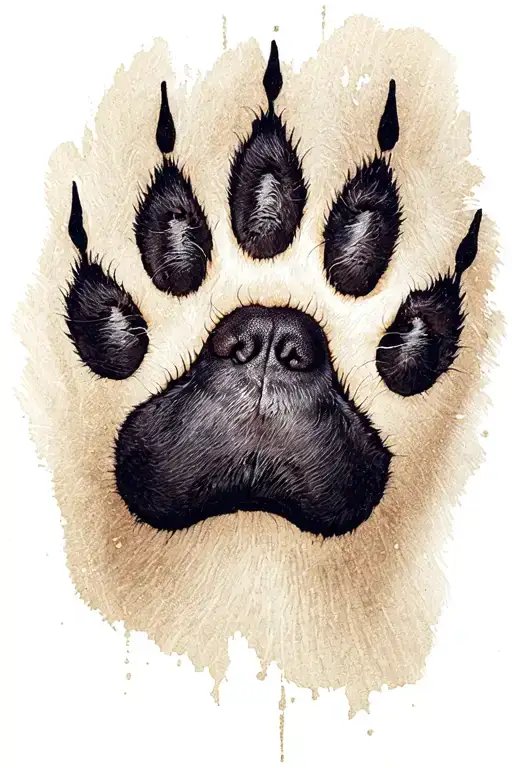 My Dog Paw Print