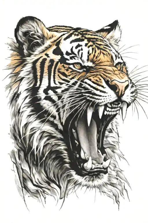 Tiger Roaring