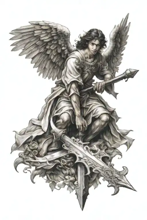 Angel With Sword