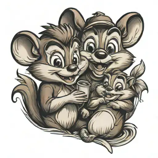 Evil Chip And Dale
