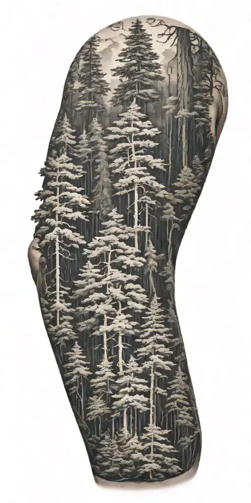 Forest Area Near Gehrden Germany