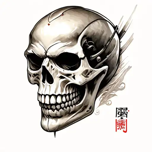 Samurai Skull