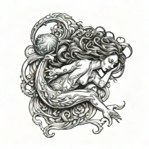 Aquarius Astrology Sign Entangled