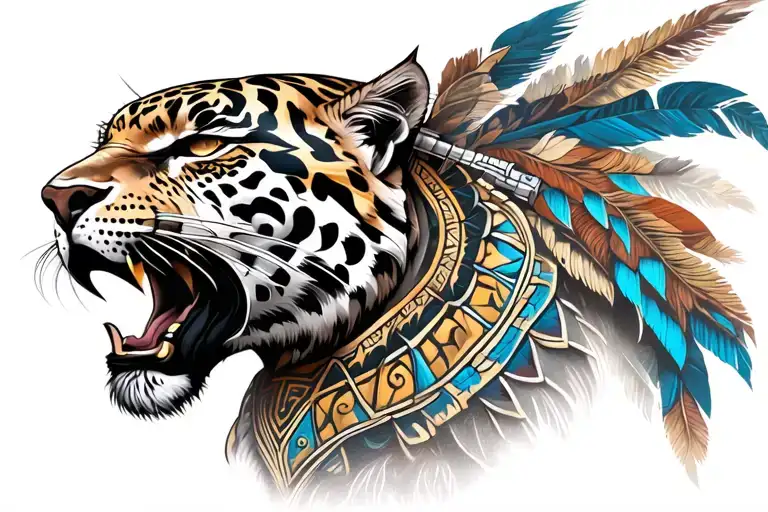Aztec Jaguar Warrior