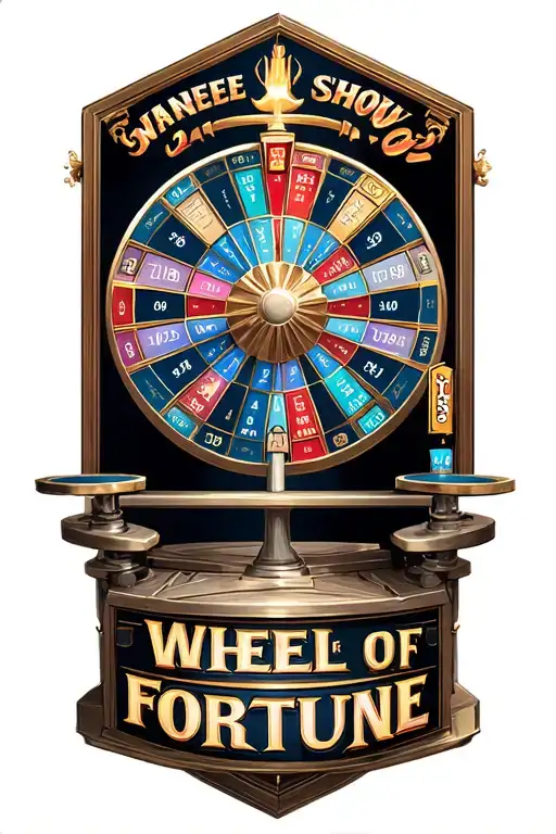 Wheel Of Fortune Game Show Logo