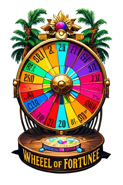 Wheel Of Fortune Game Show Logo