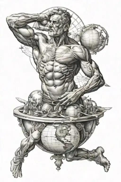 Atlas Holding Up The World