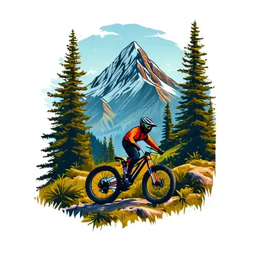 Mtb Mountain Landscape