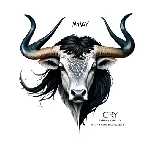 Taurus Star Sign And 02 May Cry Logo
