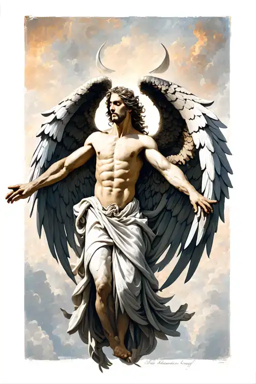 Lucifer Falling Angel
