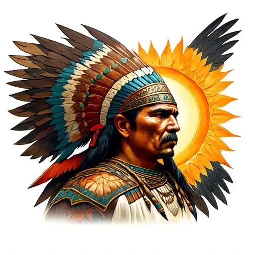 Aquila A 2 Teste Inca Warrior With Sun