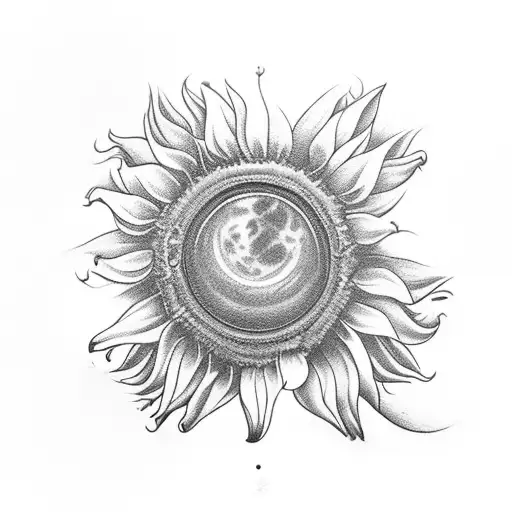 Sunflower As A Planet