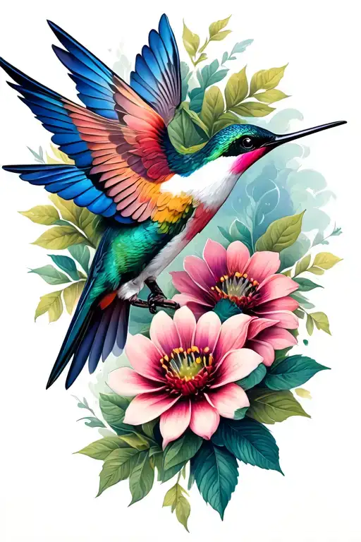 Compass Humming Bird Flowers