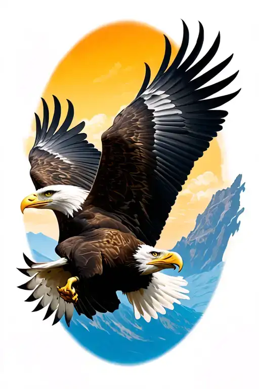 Bald Eagle Soaring