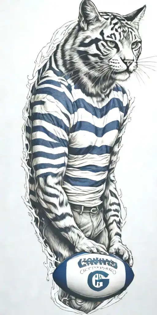 Geelong Cats Football Club Afl In Stadium