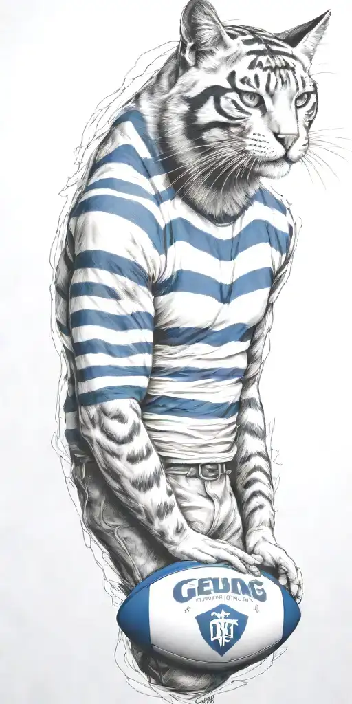 Geelong Cats Football Club Afl In Stadium