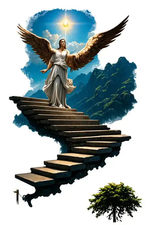 Stairway Leading To Heaven