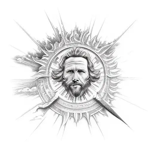 Bible Verse With Clouds And Sun