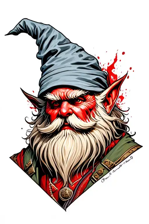 Evil Redcap Gnome Beserker