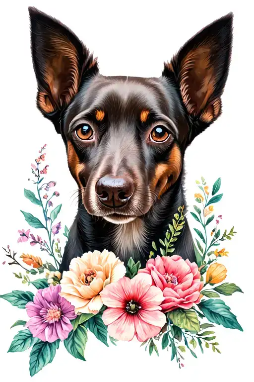 Floral Pet Memoral