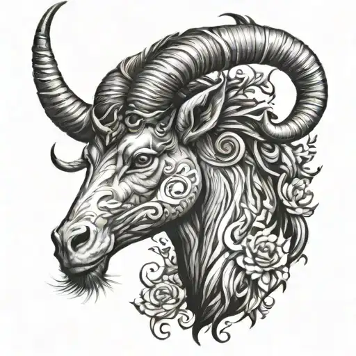 Capricorn Tattoo Inspired