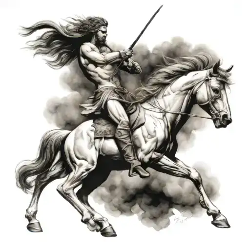 Sagittarius Centaur Bending