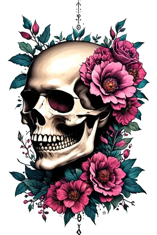 Something Dark And Psychodelic Maybe Woth Darklettering Without Flowers And Skulls