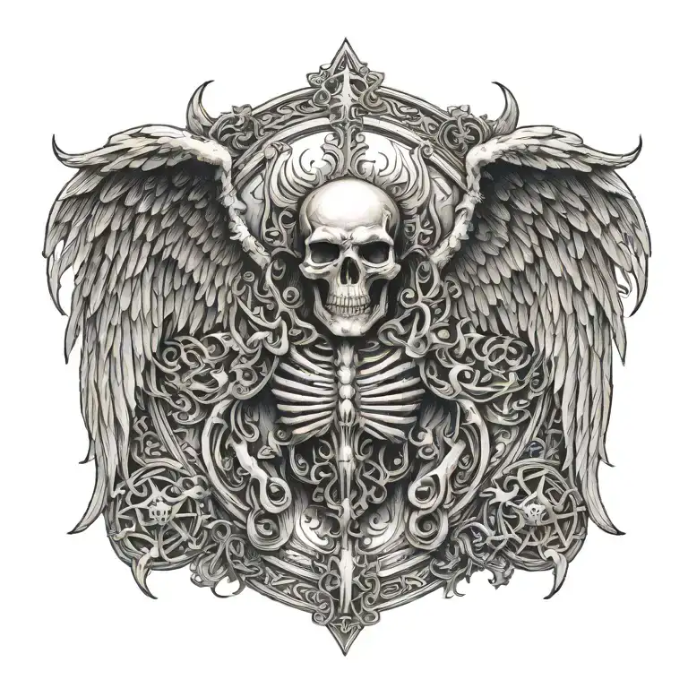 Death Angel Love Family Strength Courage Bravery Honor
