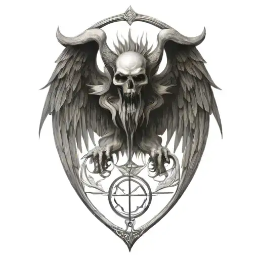 Death Angel Love Family Strength Courage Bravery Honor Demon