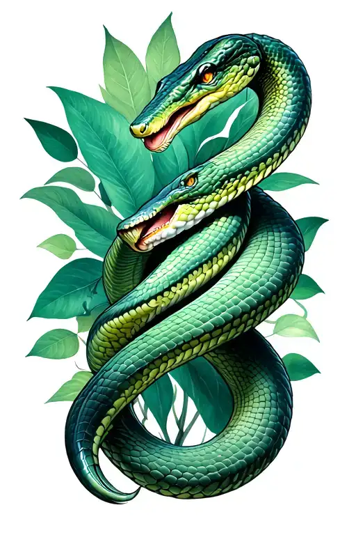 Meduza Snake Wrapped