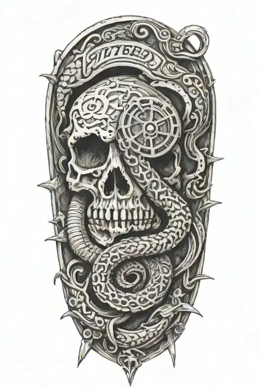 Don't Tread On Me Pistols Surrounded