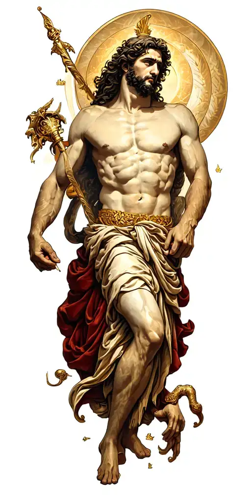 Greek Mythology Gods Battling