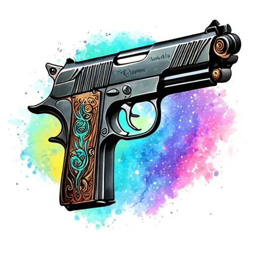 Alien Pistol Pointed