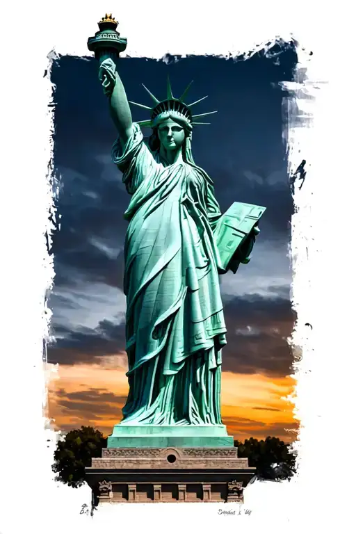 Statue Of Liberty Statue