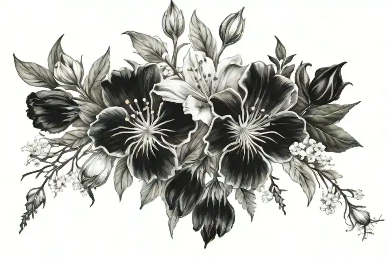 Birthflowers July December May Birth Flower